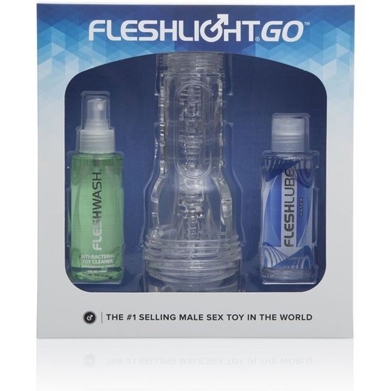 FLESHLIGHT GO KIT TORQUE MASTURBADOR HIELO