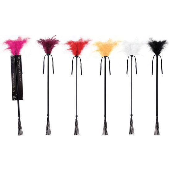 PLUMERO CON LÁTIGO BLANCO