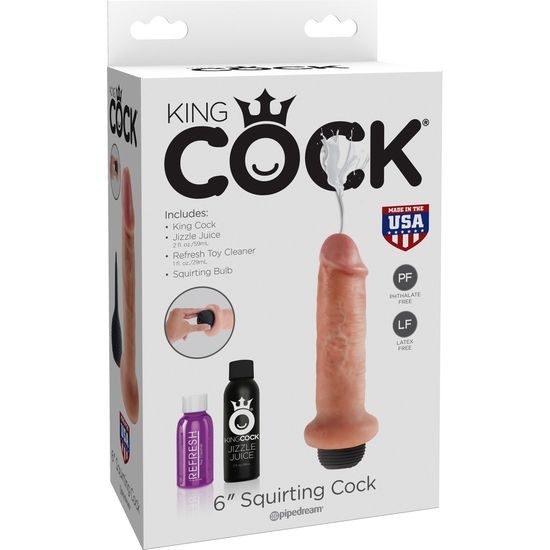 KING COCK PENE EYACULADOR 15 CM