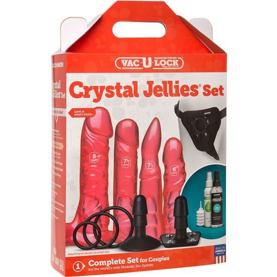 VAC-U-LOCK KIT CRYSTAL JELLIES ROSA