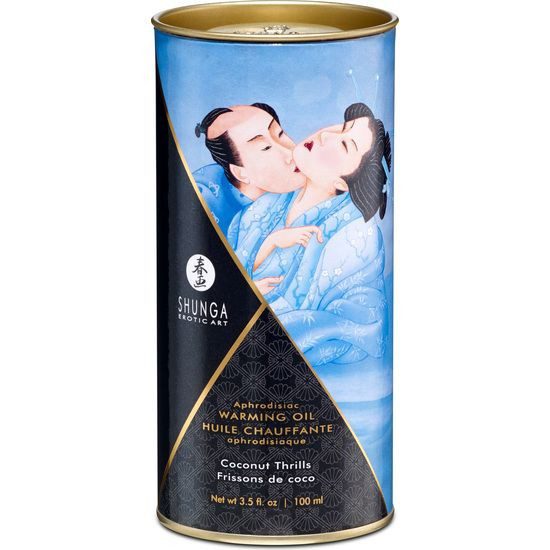 SHUNGA ACEITE EFECTO CALOR COCO 100 ML