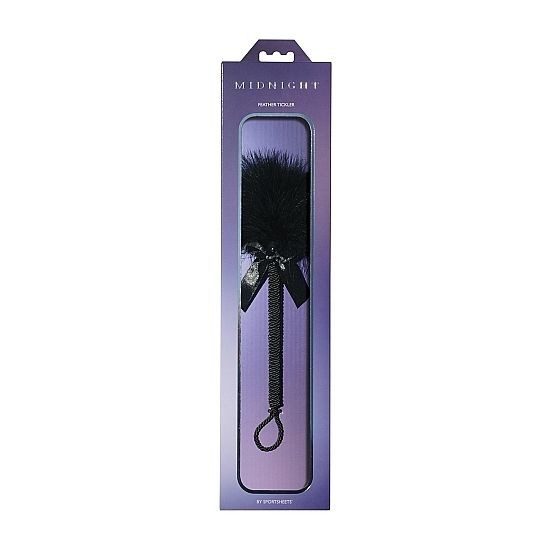 FEATHER TICKLER - NEGRO