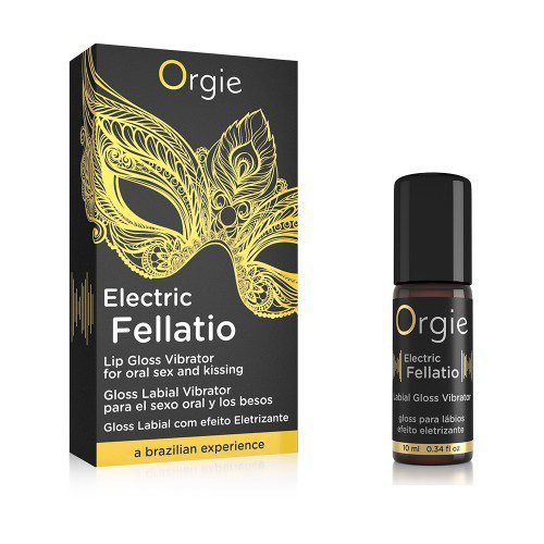 ORGIE SEXY VIBE! ELECTRIC FELLATIO VIBRATING GLOSS