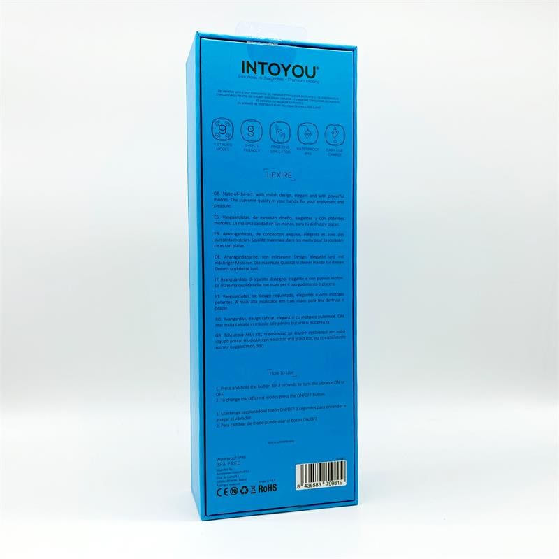 INTOYOU DELUXE LEXIRE VIBRADOR FUNCIÓN VIBRACIÓN Y FUNCIÓN FINGER PUNTO G USB - Imagen 8
