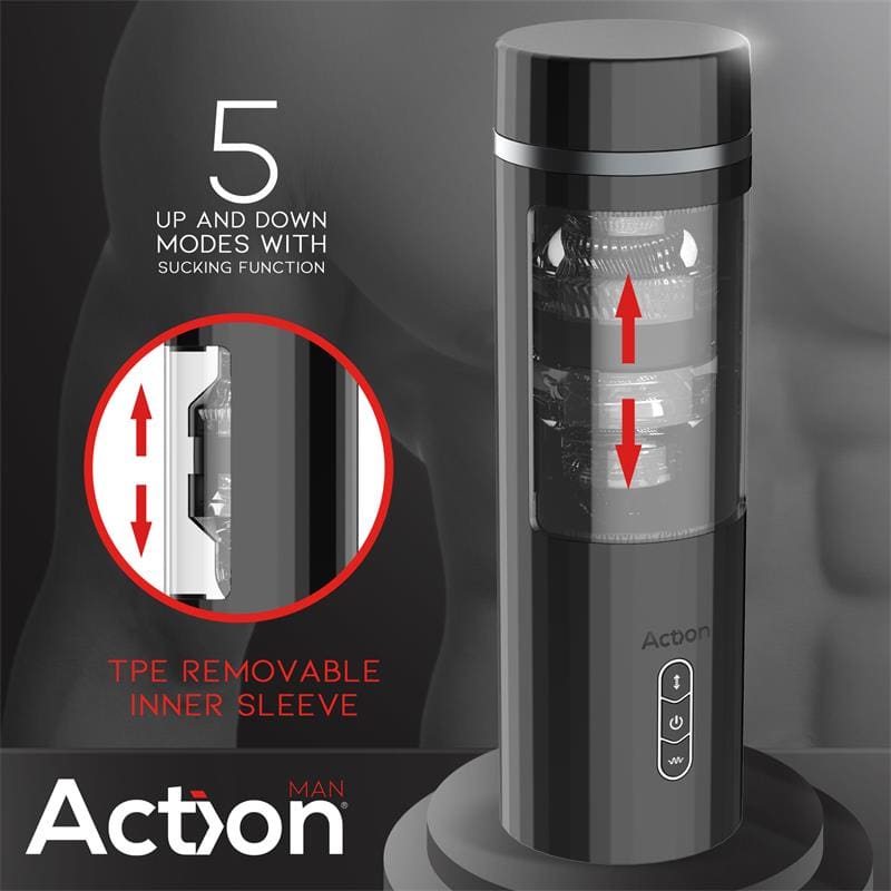 ACTION Viggo Masturbador Avanzado Up and Down y Succión