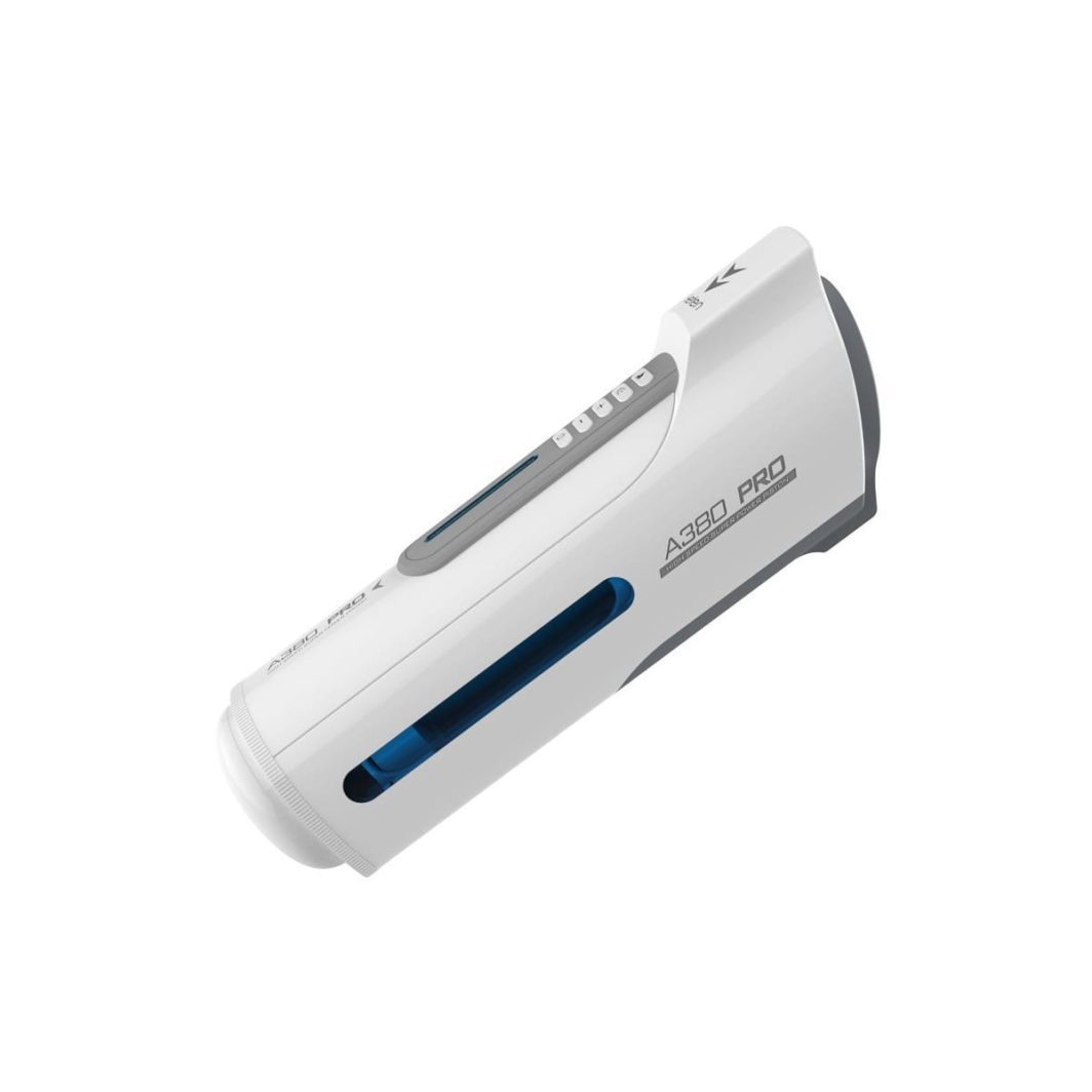 MASTURBADOR A380 VIBRACIÓN, CALOR, SUBE Y BAJA RECARGABLE