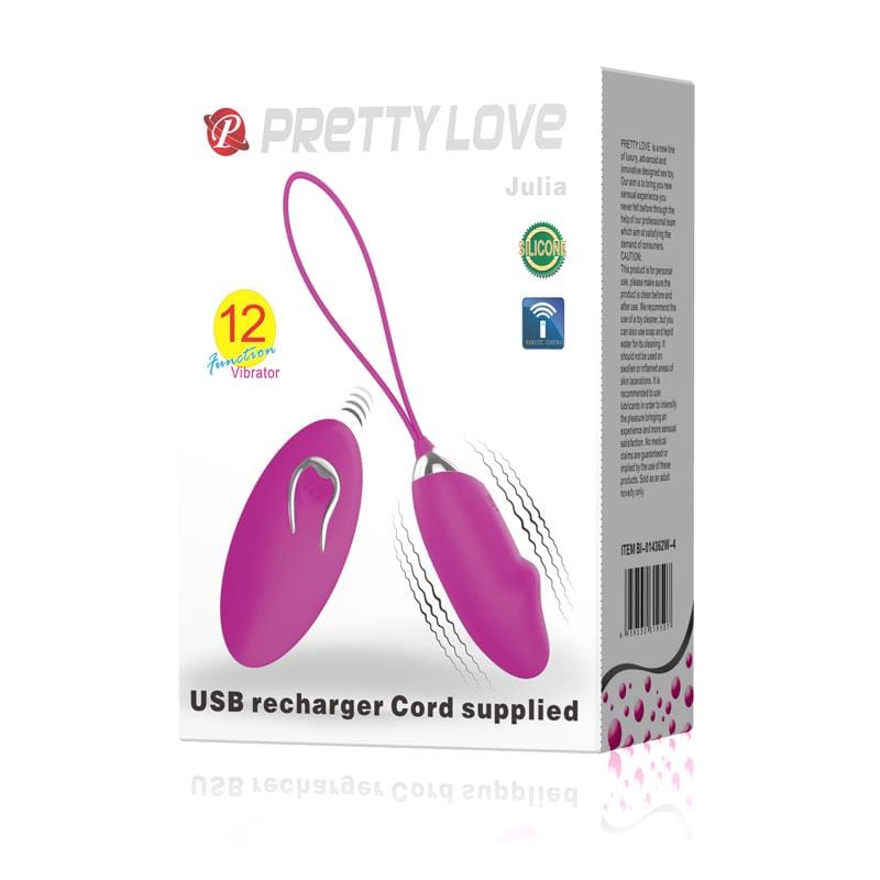 PRETTYLOVE HUEVO VIBRADOR JULIA
