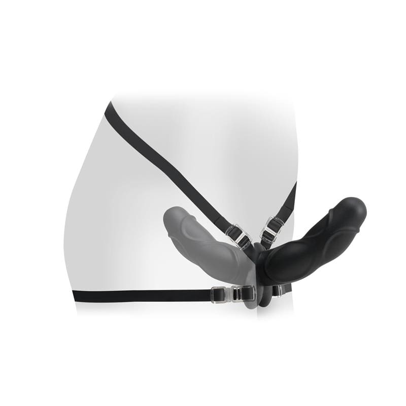 FETISH FANTASY ELITE FETISH FANTASY ELITE ARNÉS DE DOBLE DELEITE NEGRO