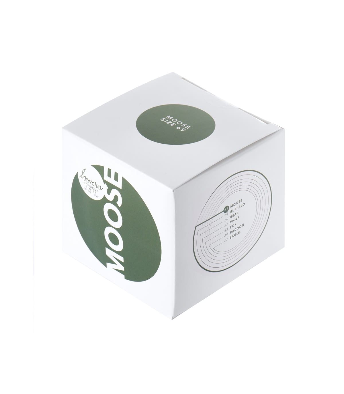 PRESERVATIVOS VEGANOS MOOSE 69 MM