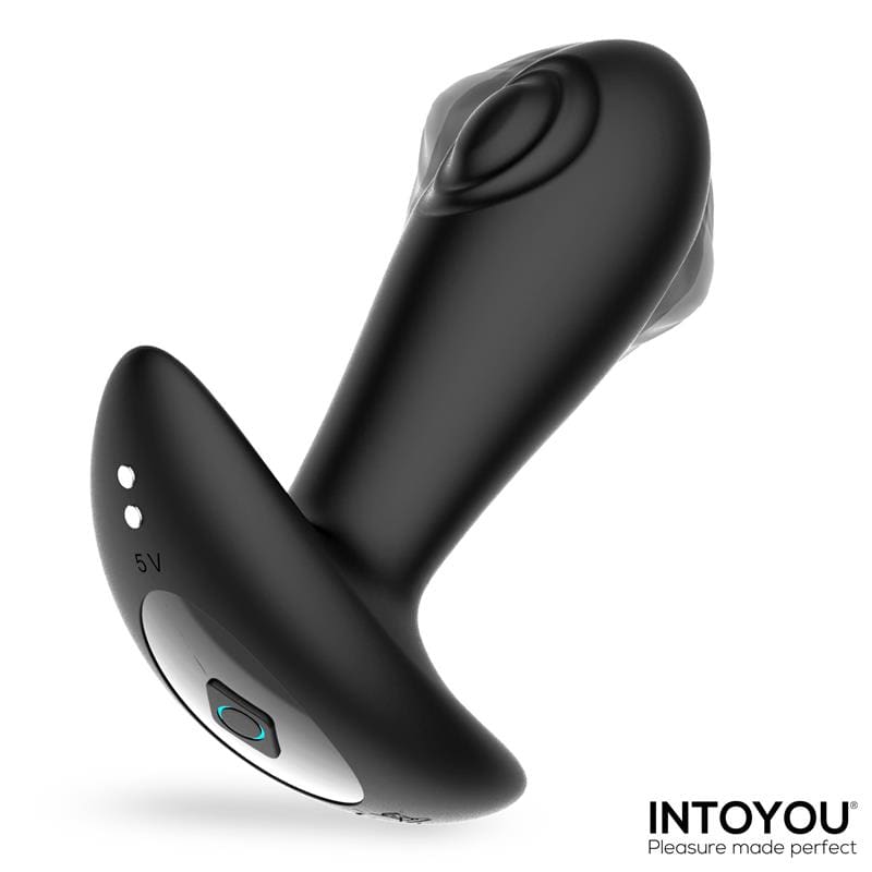 INTOYOU MILTON PLUG ANAL CON DOBLE TAPPING Y CONTROL REMOTO