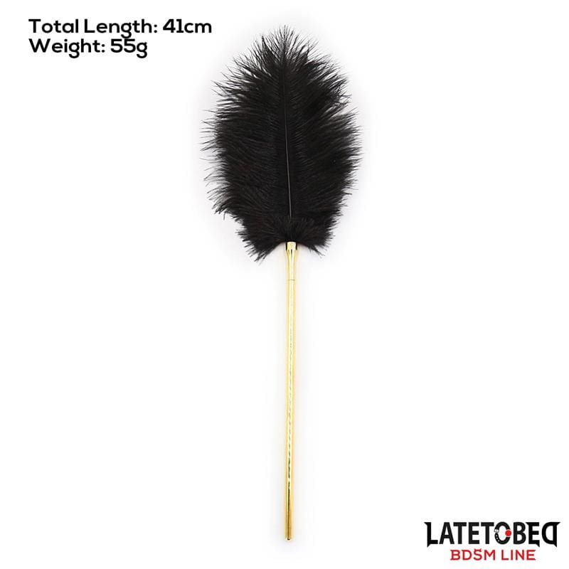 LATETOBED BDSM LINE ESTIMULADOR DE PLUMAS 41 CM