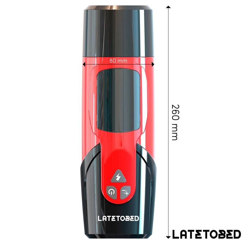 LATETOBED Telio Masturbador Advanced con Rotación, Thrusting y Gemidos con Ventosa - Imagen 7
