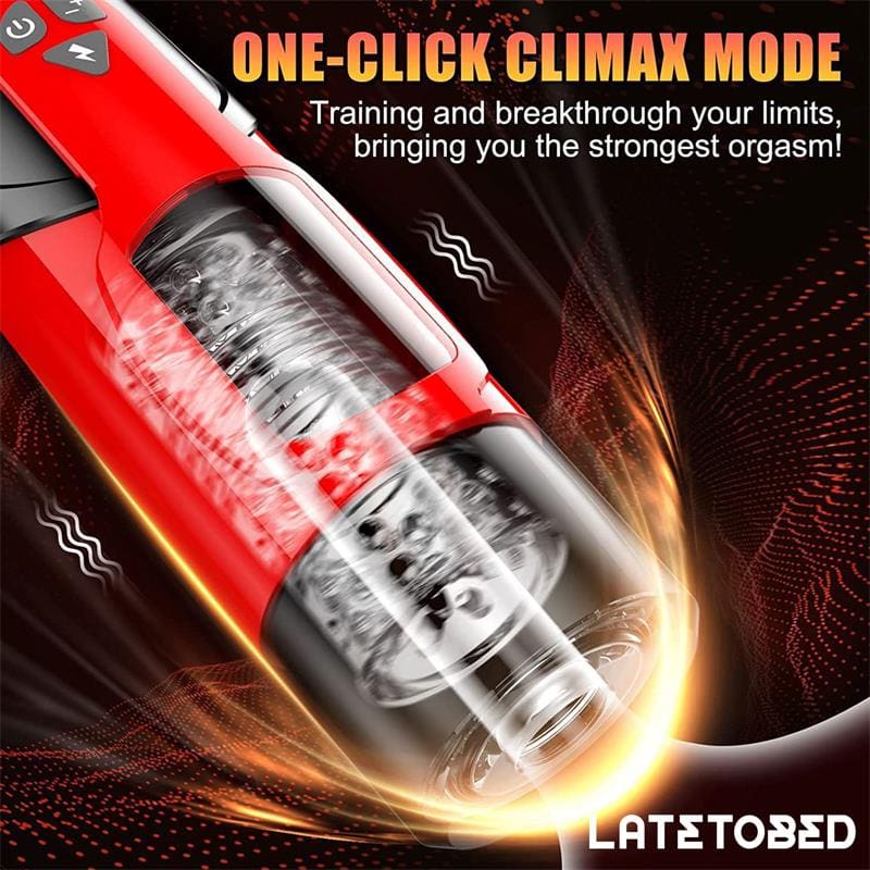 LATETOBED Telio Masturbador Advanced con Rotación, Thrusting y Gemidos con Ventosa - Imagen 15