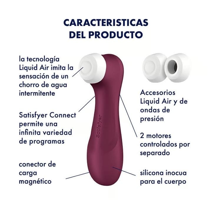 SATISFYER PRO 2 GENERATION 3 APP VINO