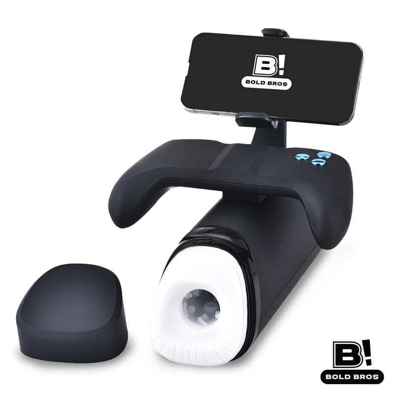 BOLD BROS Conty Masturbador con Thrusting, Vibración y Calor Game Controller