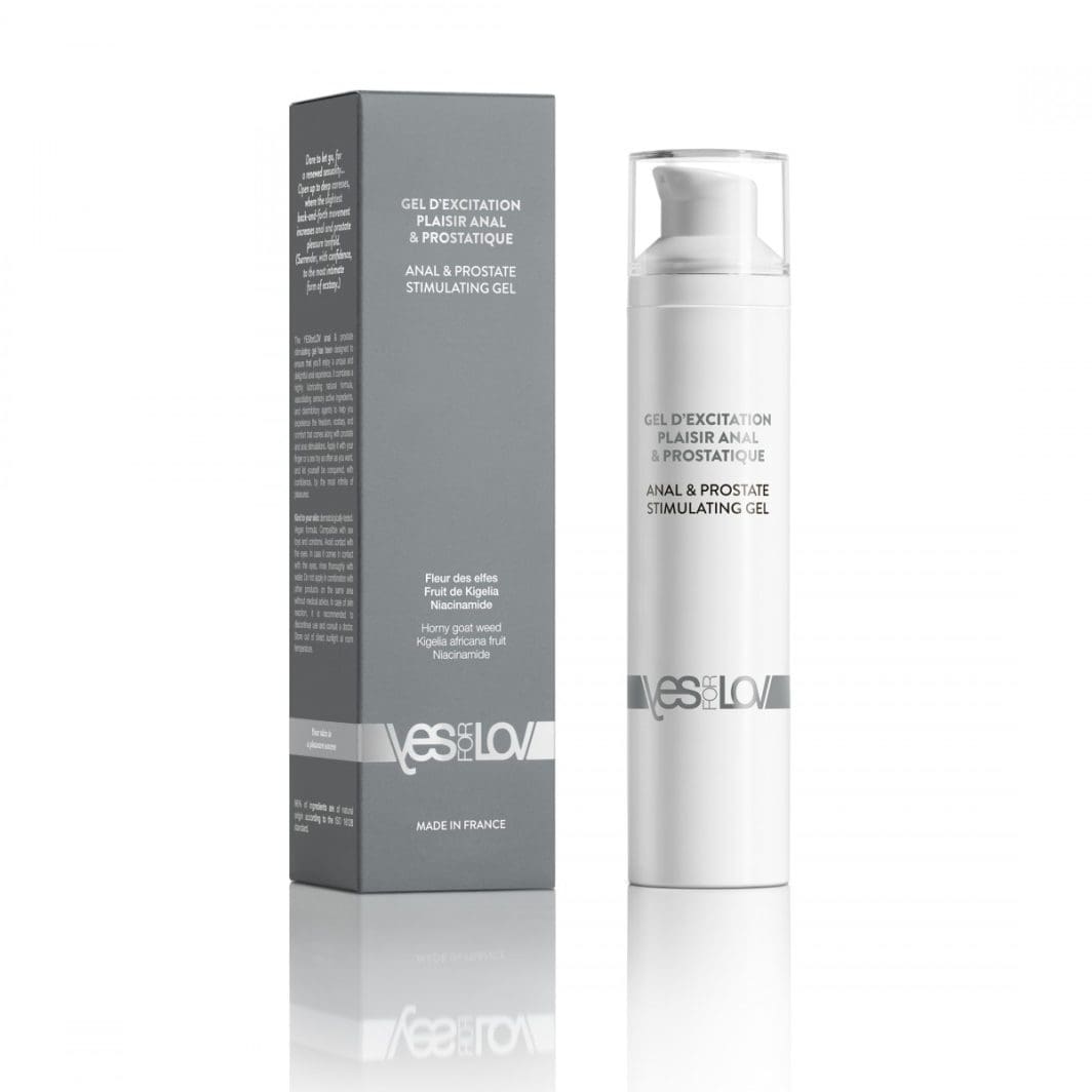 Abre las puertas al descubrimiento orgásmico y experimenta el lado oculto del placer íntimo con el nuevo gel excitador de placer anal y prostático YESforLOV.