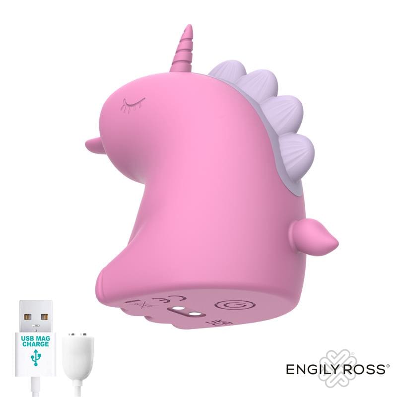 ENGILY ROSS Cupcake Estimulador con Lengua Rotadora 360º