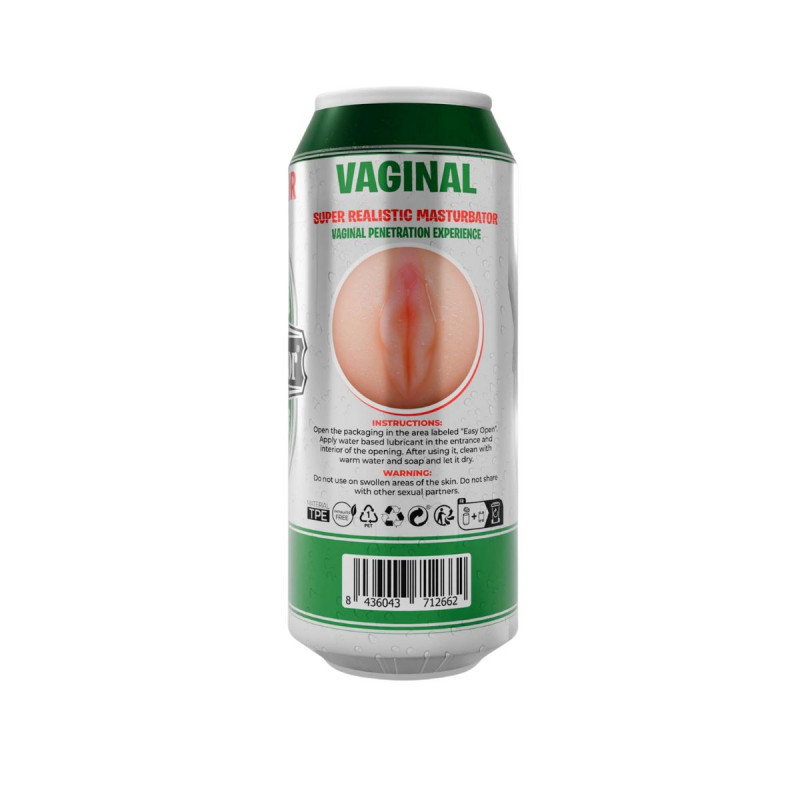 Vagina Cerveza Masturbador Super realístico - Imagen 5