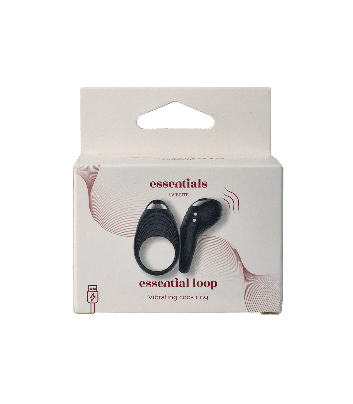 LOOP RECHARGEABLE VIBRATING COCK RING