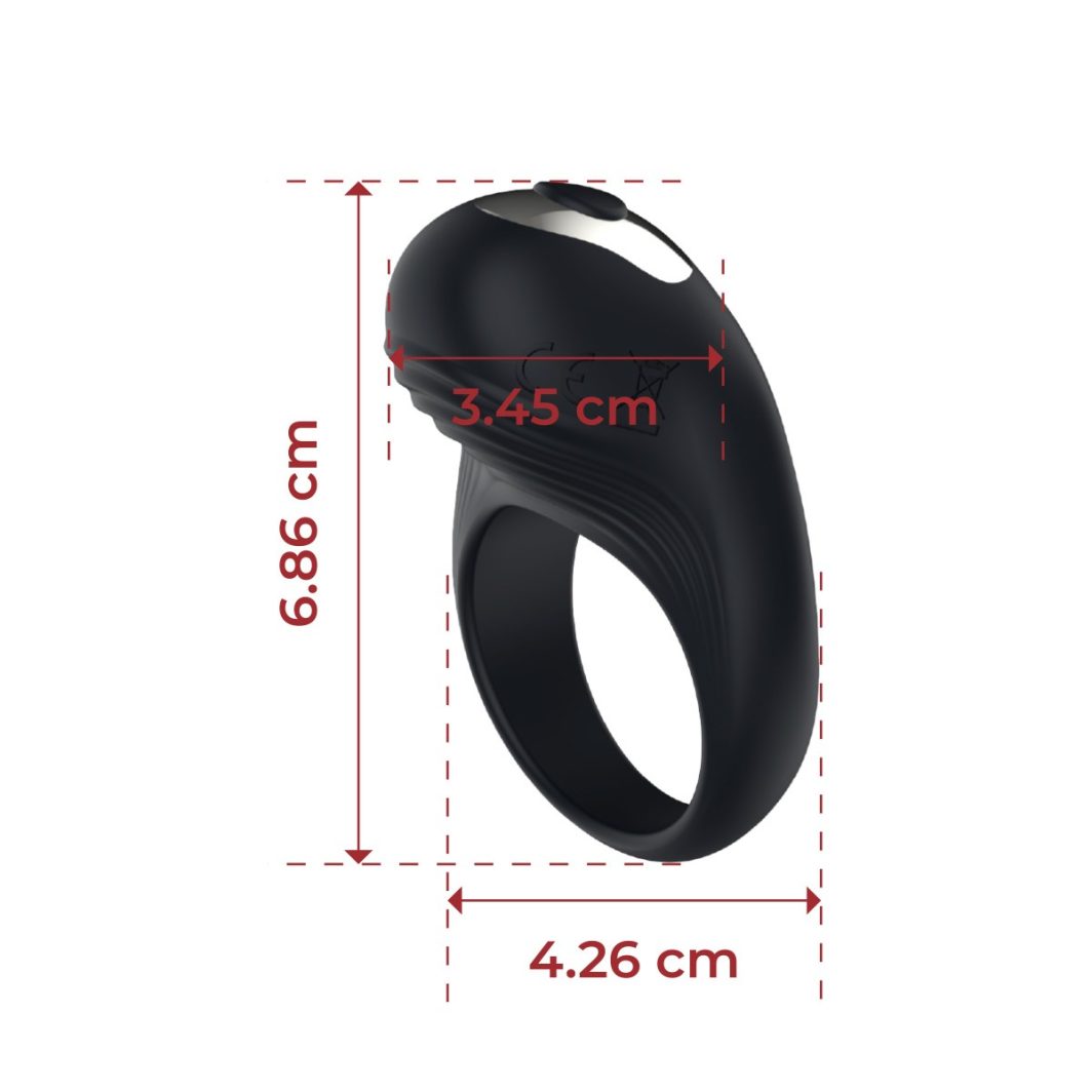 LOOP RECHARGEABLE VIBRATING COCK RING
