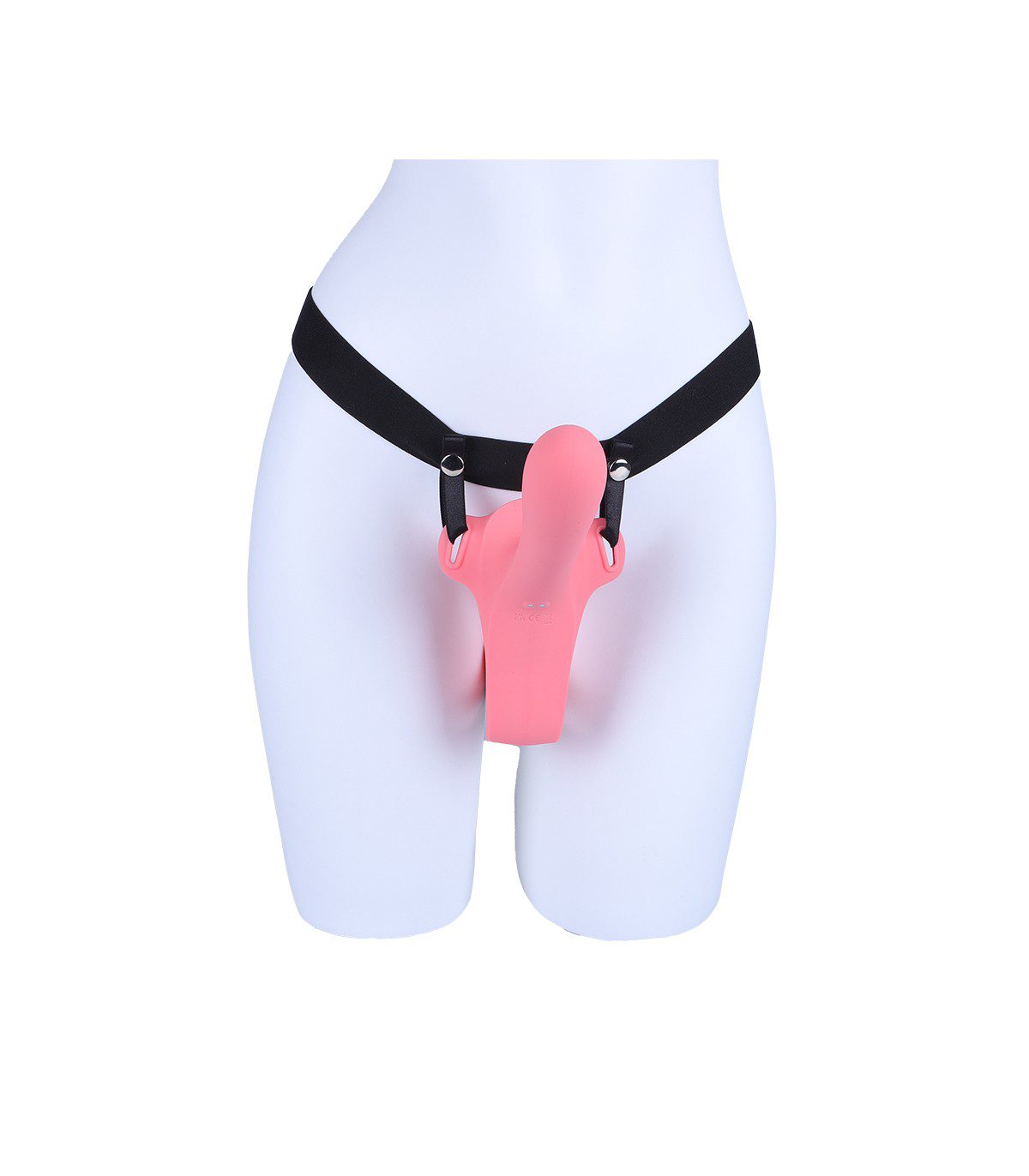 ARNÉS TWINY STRAP-ON DOBLE VIBR SILICONA LÍQUIDA USB