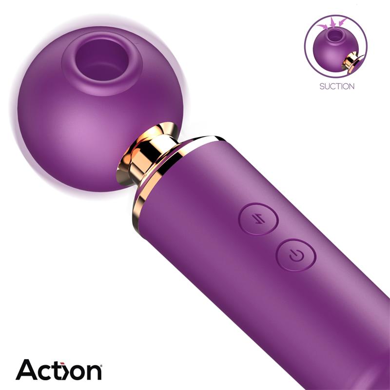 ACTION Arion Masajeador con Succión, Thrusting y Pulsación