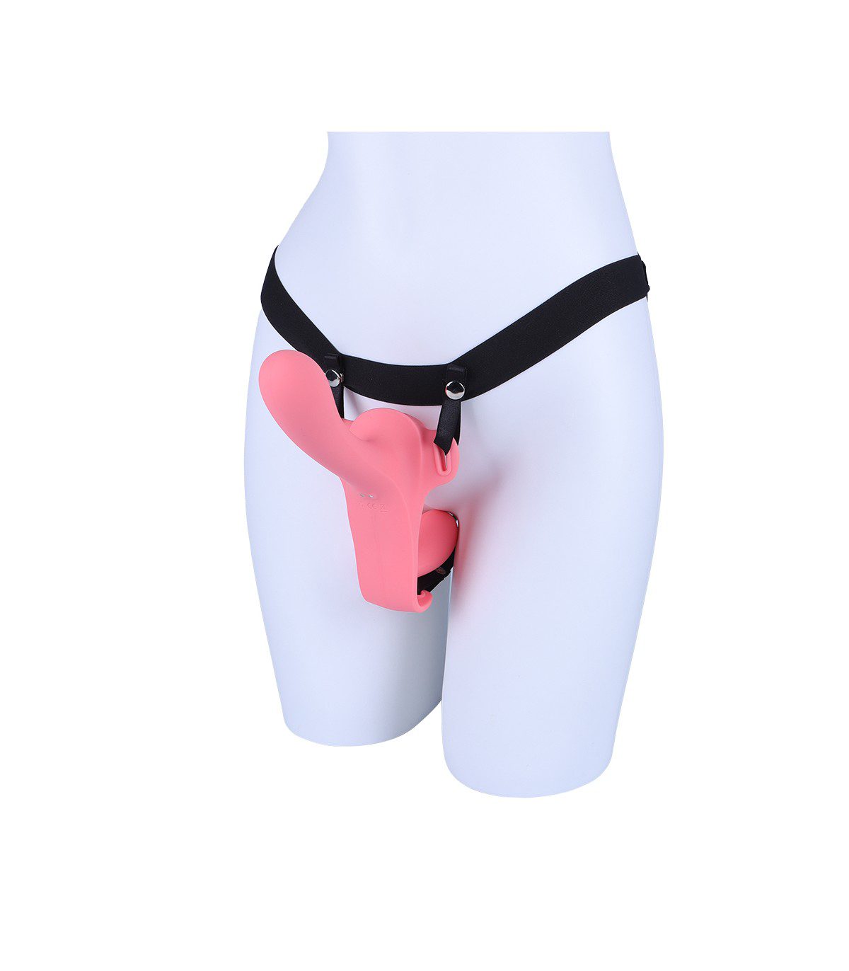 ARNÉS TWINY STRAP-ON DOBLE VIBR SILICONA LÍQUIDA USB