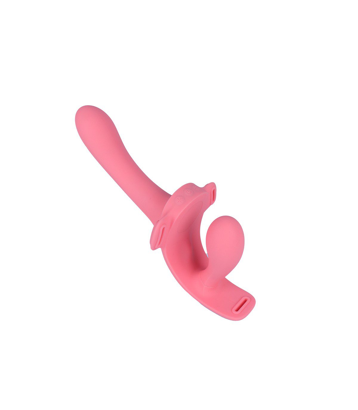 ARNÉS TWINY STRAP-ON DOBLE VIBR SILICONA LÍQUIDA USB