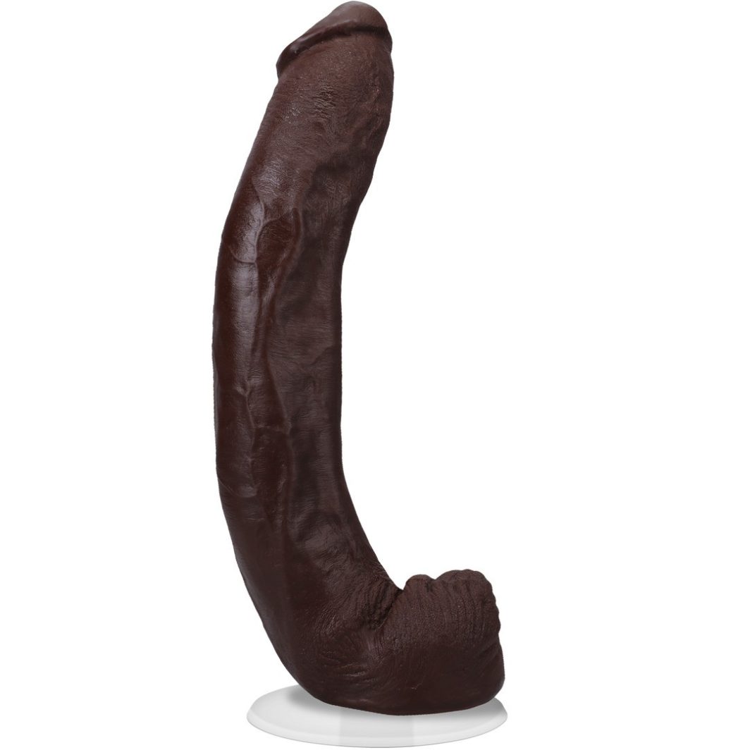 DILDO REALISTA DREDD REALISTIC ULTRASKYN 13.5 / 34 CM CHOCOLATE DOC JOHNSON